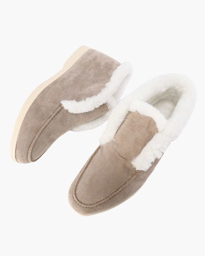 Fur Lined Loafers