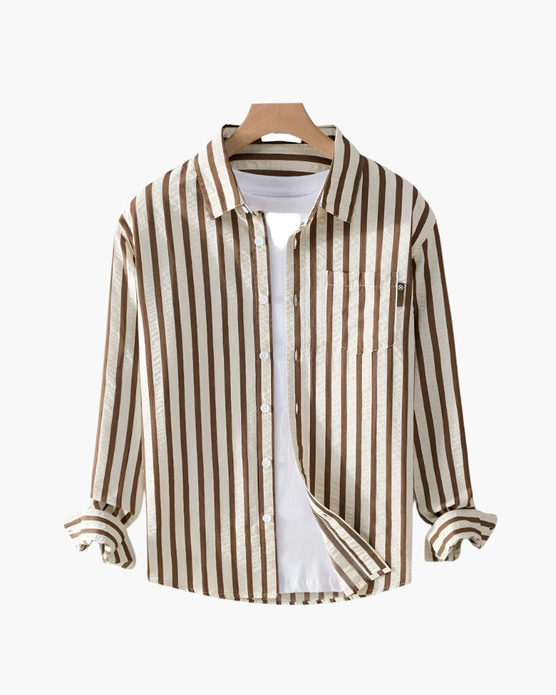 Gentlemen's Striped Shirt - Old Money