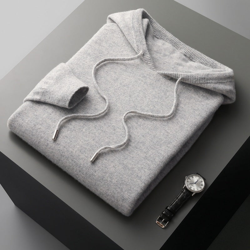 100% Cashmere Hoodie