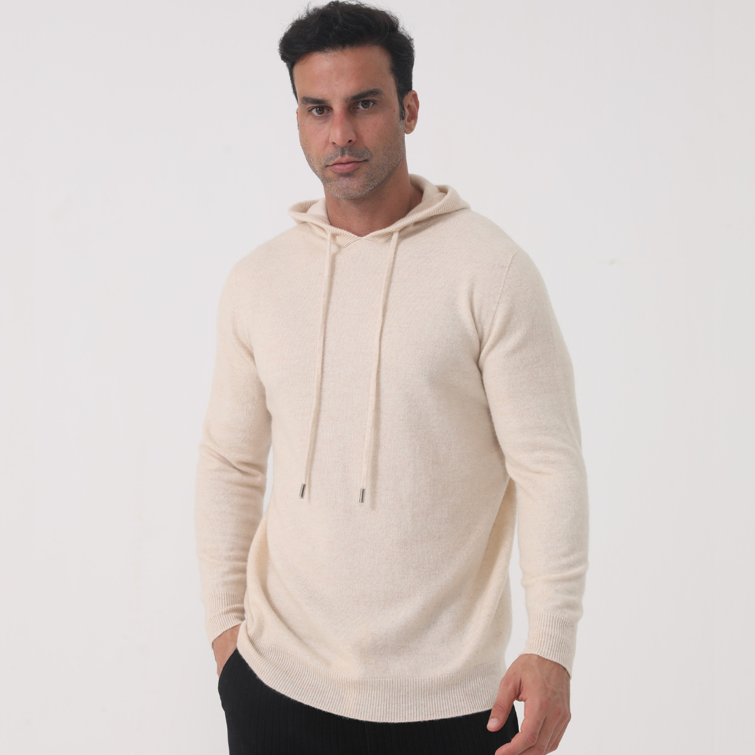 100% Cashmere Hoodie