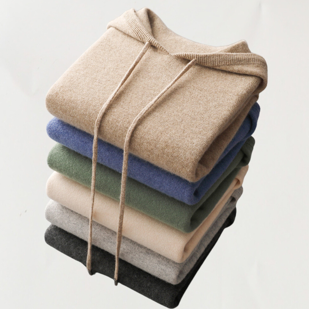 100% Cashmere Hoodie