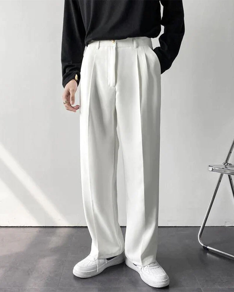 Paris Wide Fit Pantalon - Old Money