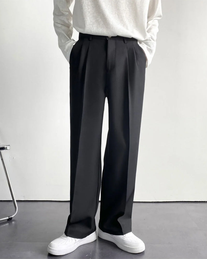 Paris Wide Fit Pantalon - Old Money