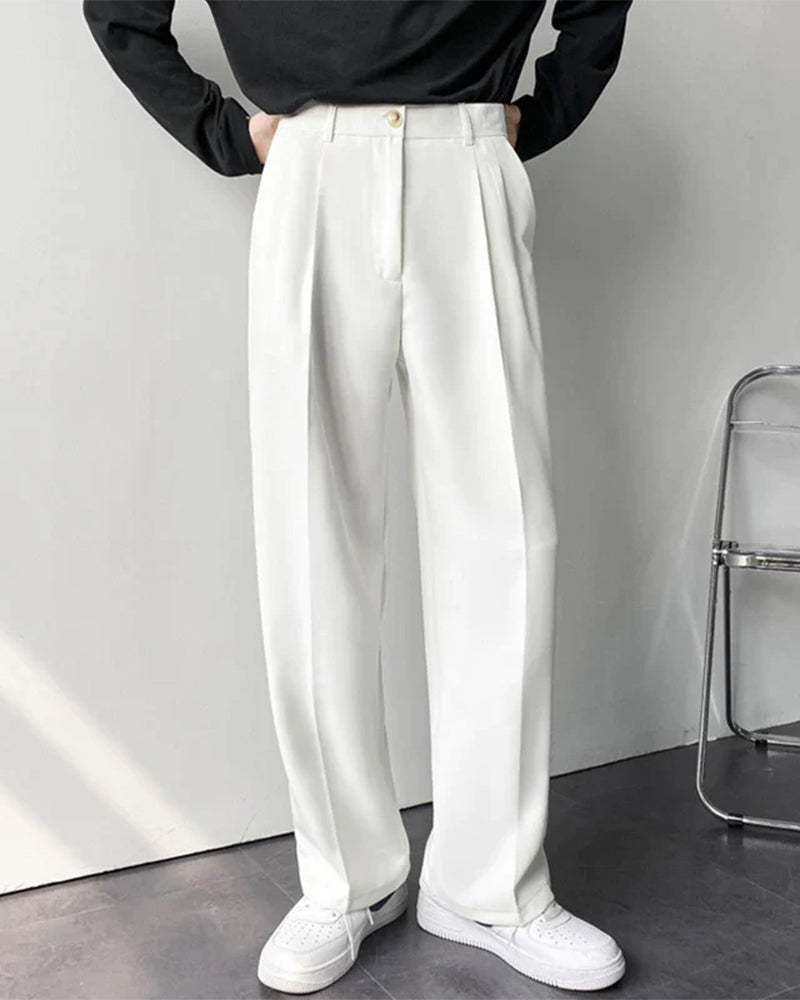 Paris Wide Fit Pantalon - Old Money