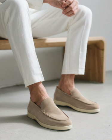 Old Money Suede Loafers - Old Money